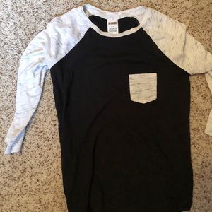 VS PINK Baseball Tee
